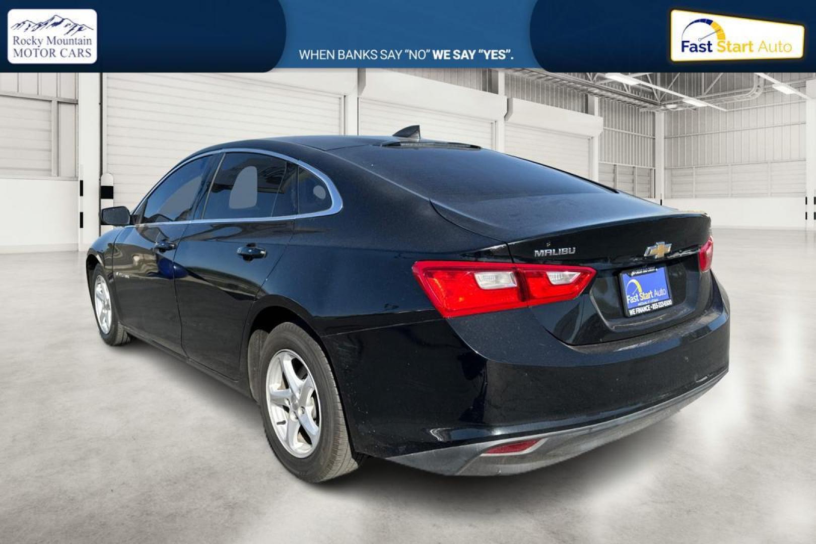 2016 Black Chevrolet Malibu LS (1G1ZB5ST3GF) with an 1.5L L4 DOHC 16V engine, 6A transmission, located at 7755 State Street, Midvale, UT, 84047, (801) 753-9063, 40.610329, -111.892159 - Photo#5