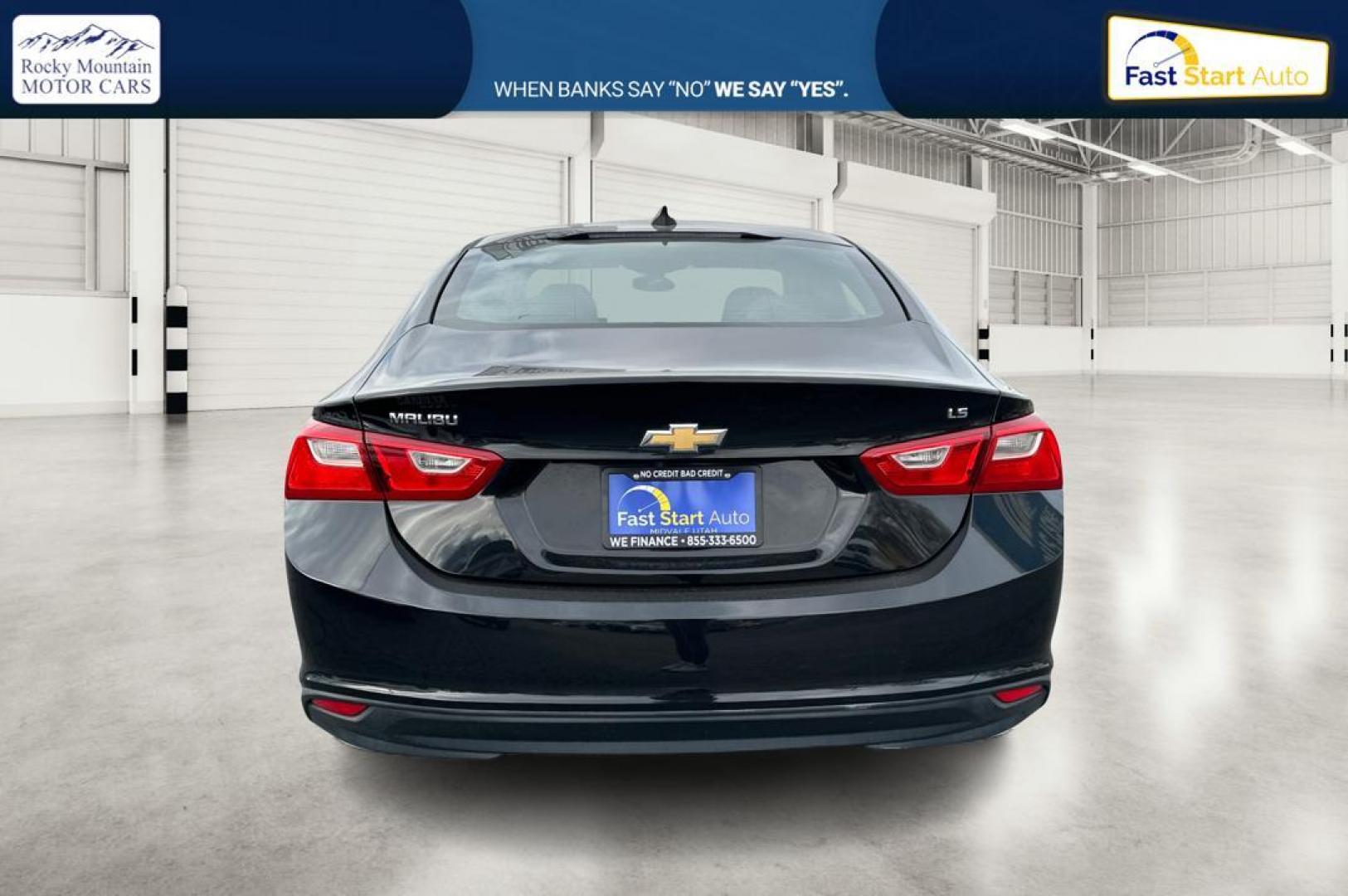 2016 Black Chevrolet Malibu LS (1G1ZB5ST6GF) with an 1.5L L4 DOHC 16V engine, 6A transmission, located at 7755 State Street, Midvale, UT, 84047, (801) 753-9063, 40.610329, -111.892159 - Photo#4