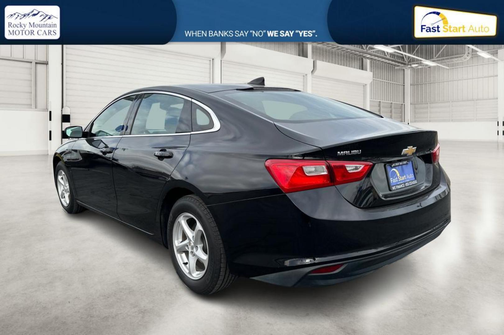 2016 Black Chevrolet Malibu LS (1G1ZB5ST6GF) with an 1.5L L4 DOHC 16V engine, 6A transmission, located at 7755 State Street, Midvale, UT, 84047, (801) 753-9063, 40.610329, -111.892159 - Photo#5