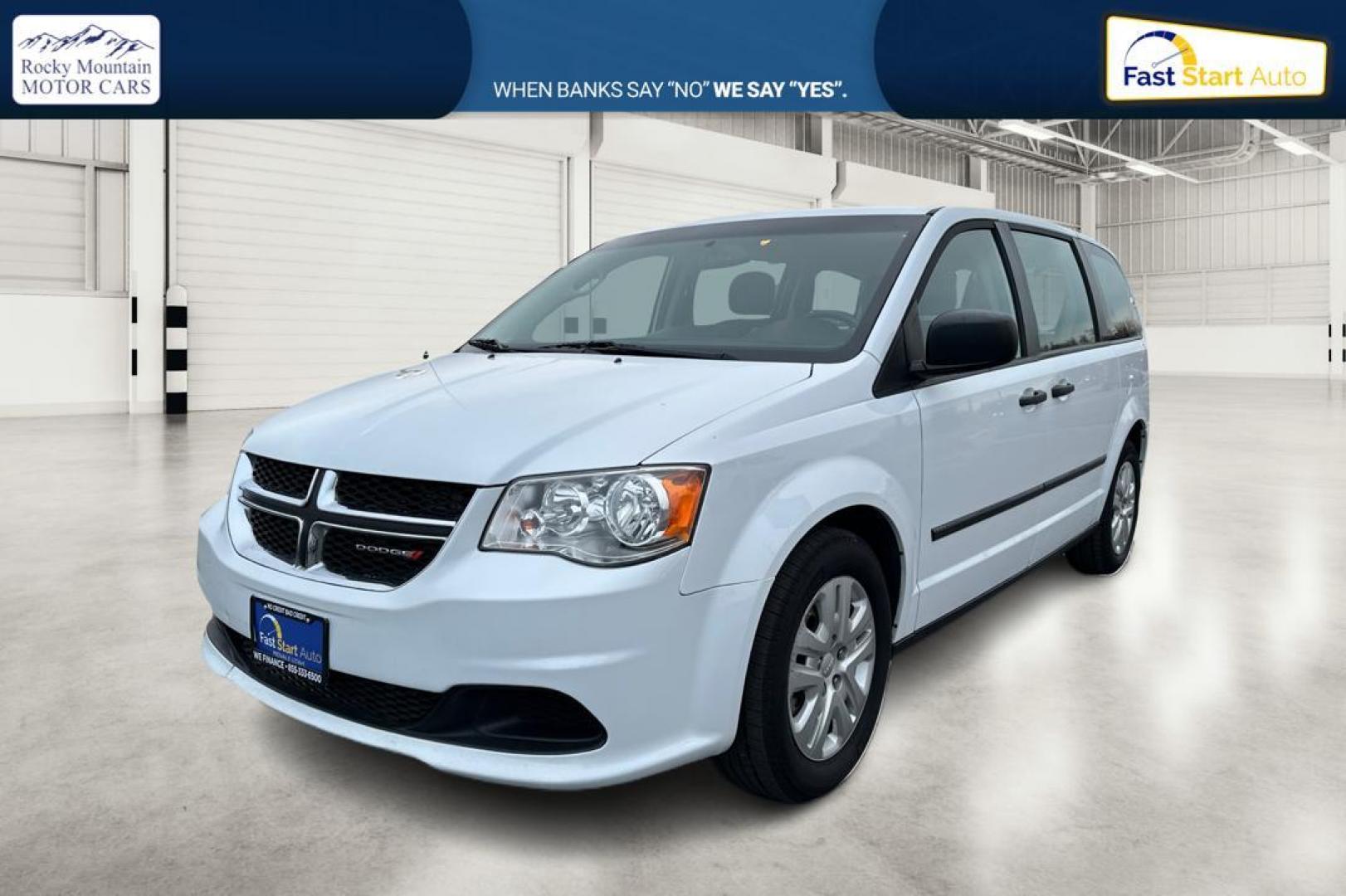 2016 White Dodge Grand Caravan SE (2C4RDGBGXGR) with an 3.6L V6 DOHC 24V engine, 6A transmission, located at 767 S State Road, Pleasant Grove, UT, 84062, (801) 785-1058, 40.354839, -111.736687 - Photo#8