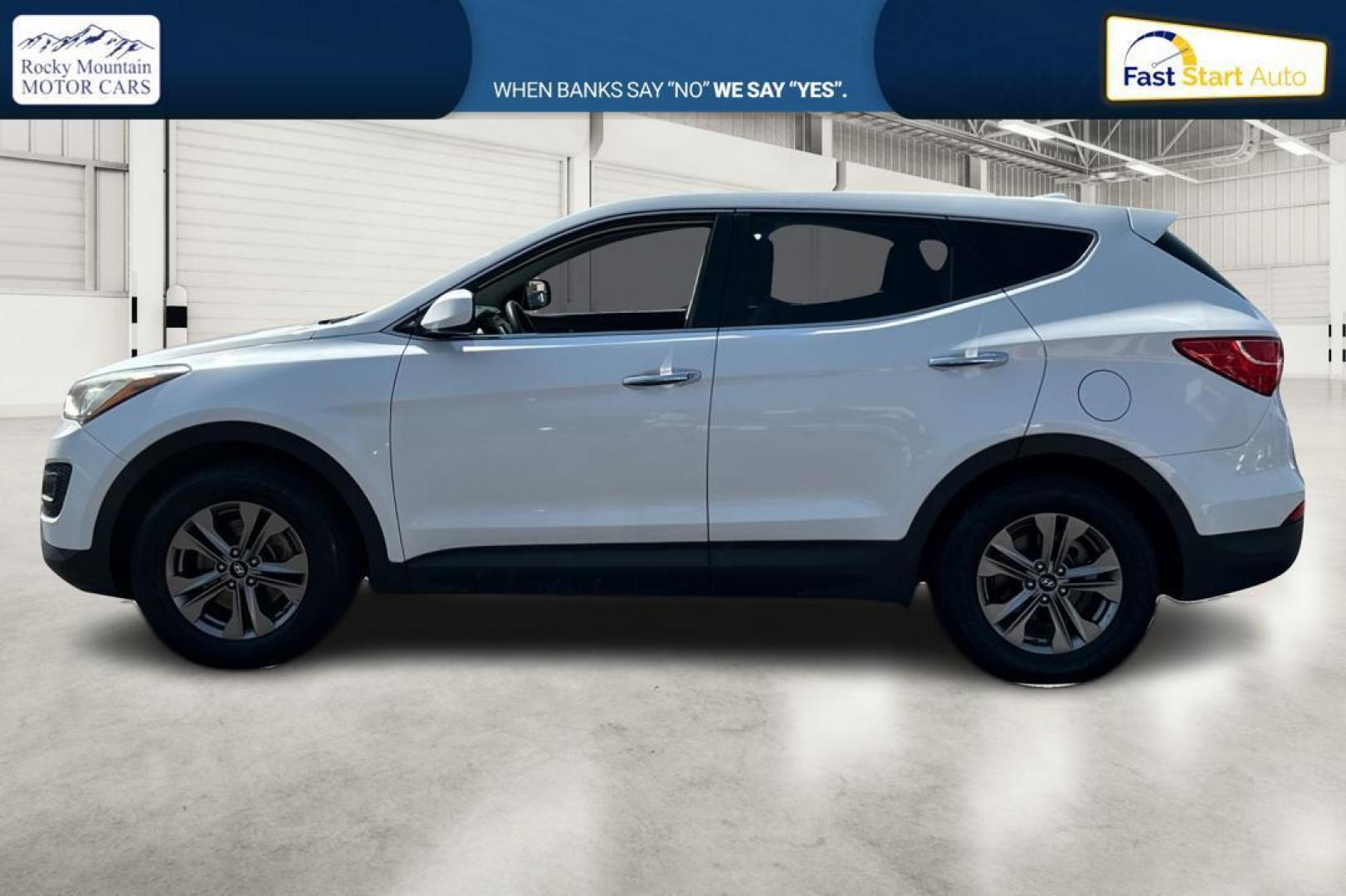 2016 White Hyundai Santa Fe Sport 2.4 FWD (5XYZT3LB3GG) with an 2.4L L4 DOHC 16V engine, 6-Speed Automatic transmission, located at 7755 State Street, Midvale, UT, 84047, (801) 753-9063, 40.610329, -111.892159 - Photo#6