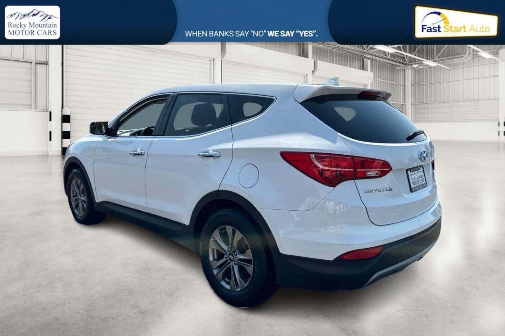 2016 White Hyundai Santa Fe Sport 2.4 FWD (5XYZT3LB3GG) with an 2.4L L4 DOHC 16V engine, 6-Speed Automatic transmission, located at 7755 State Street, Midvale, UT, 84047, (801) 753-9063, 40.610329, -111.892159 - Photo#5