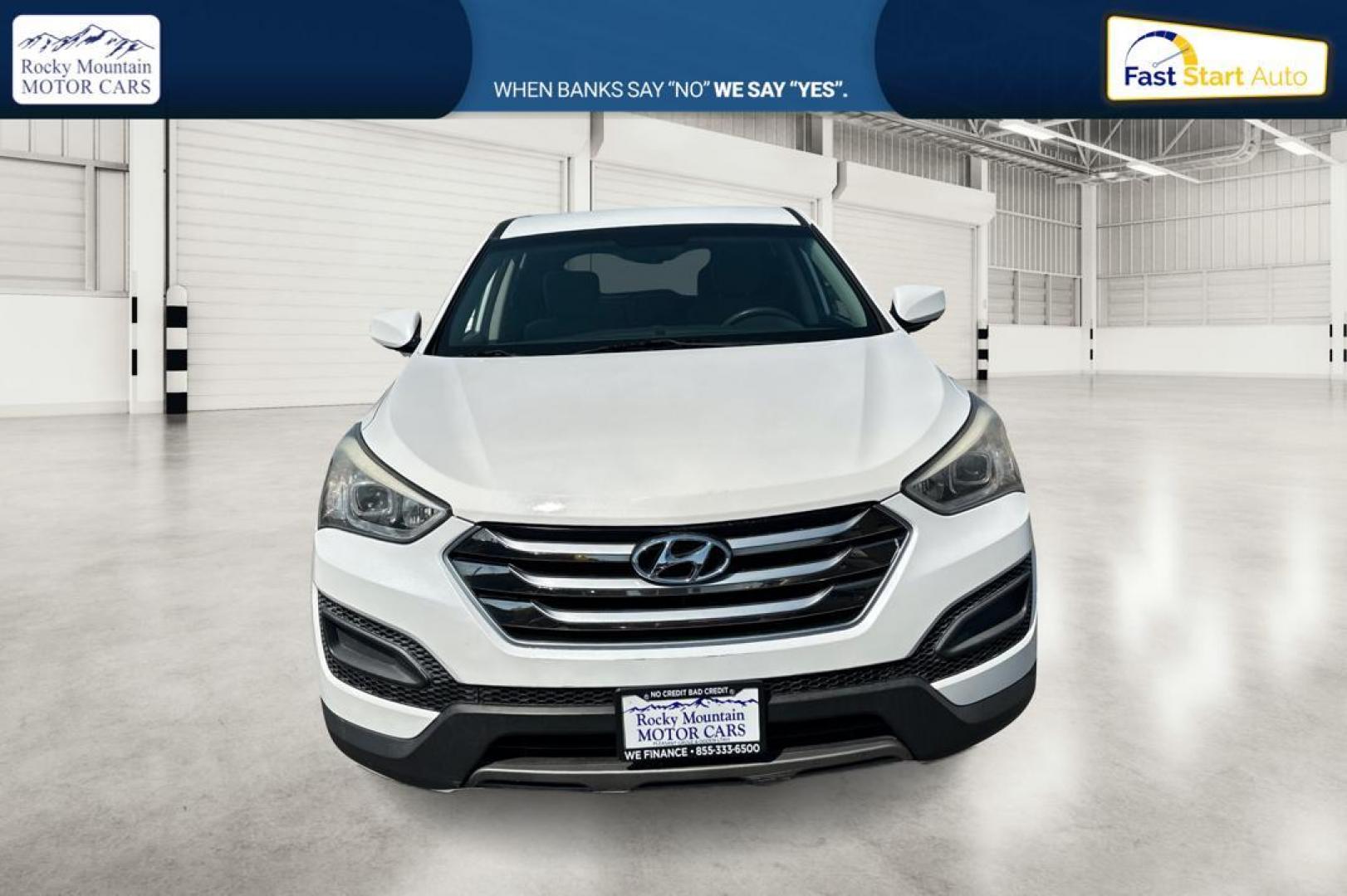 2016 White Hyundai Santa Fe Sport 2.4 FWD (5XYZT3LB3GG) with an 2.4L L4 DOHC 16V engine, 6-Speed Automatic transmission, located at 7755 State Street, Midvale, UT, 84047, (801) 753-9063, 40.610329, -111.892159 - Photo#9