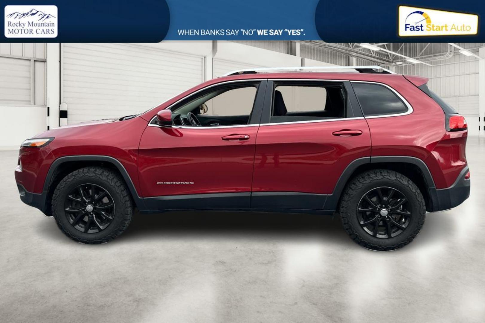 2016 Red Jeep Cherokee Latitude FWD (1C4PJLCB1GW) with an 2.4L L4 DOHC 16V engine, 9A transmission, located at 7755 State Street, Midvale, UT, 84047, (801) 753-9063, 40.610329, -111.892159 - Photo#6