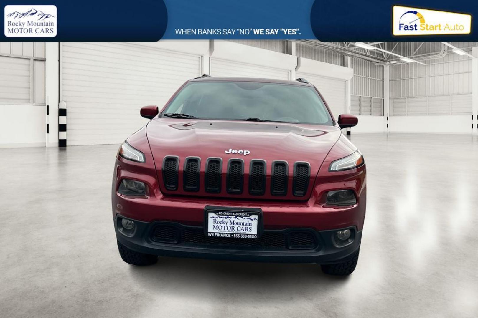 2016 Red Jeep Cherokee Latitude FWD (1C4PJLCB1GW) with an 2.4L L4 DOHC 16V engine, 9A transmission, located at 7755 State Street, Midvale, UT, 84047, (801) 753-9063, 40.610329, -111.892159 - Photo#9