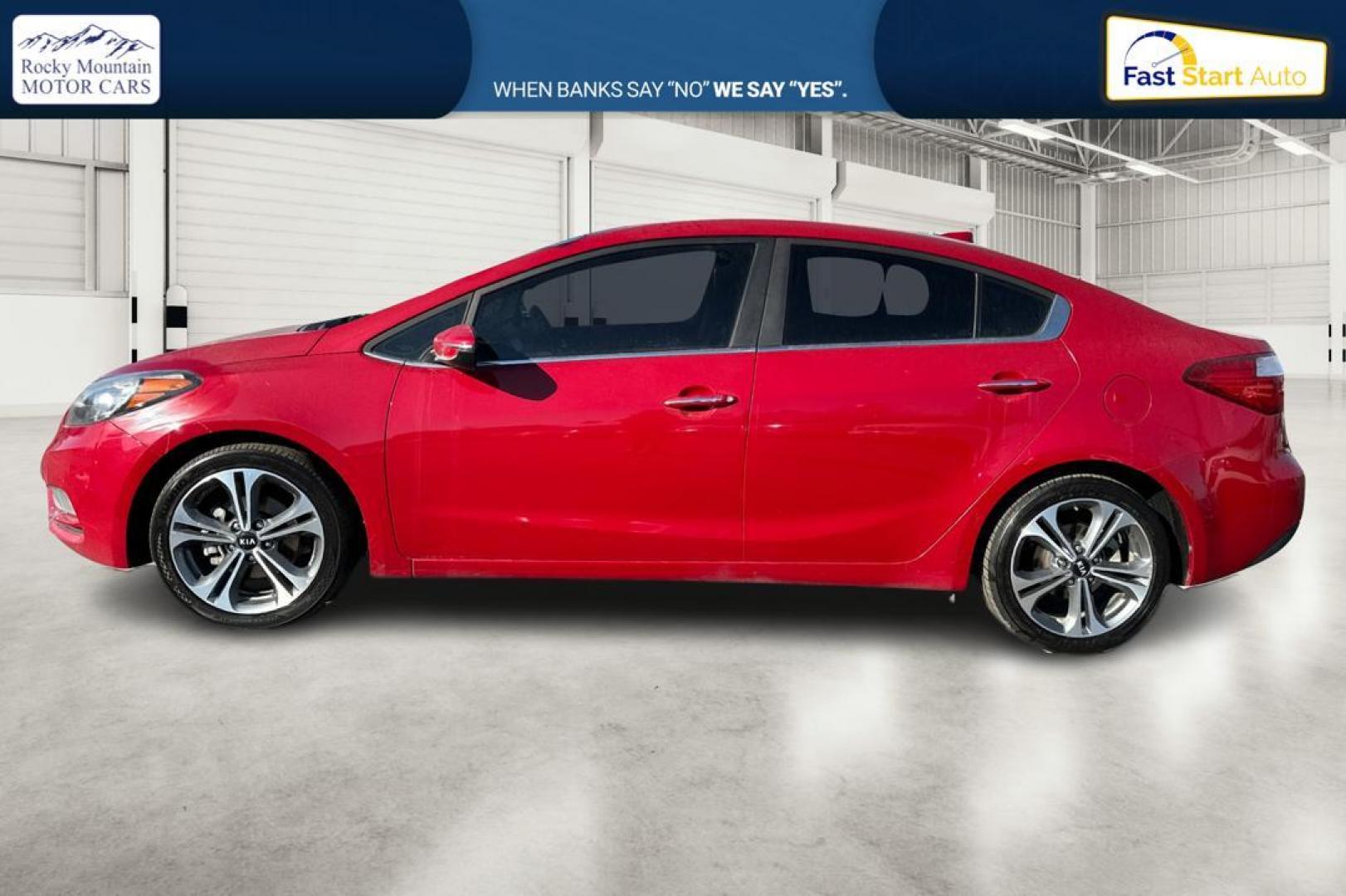 2016 Red Kia Forte EX (KNAFZ4A84G5) with an 2.0L L4 DOHC 16V engine, 6A transmission, located at 7755 State Street, Midvale, UT, 84047, (801) 753-9063, 40.610329, -111.892159 - Photo#6