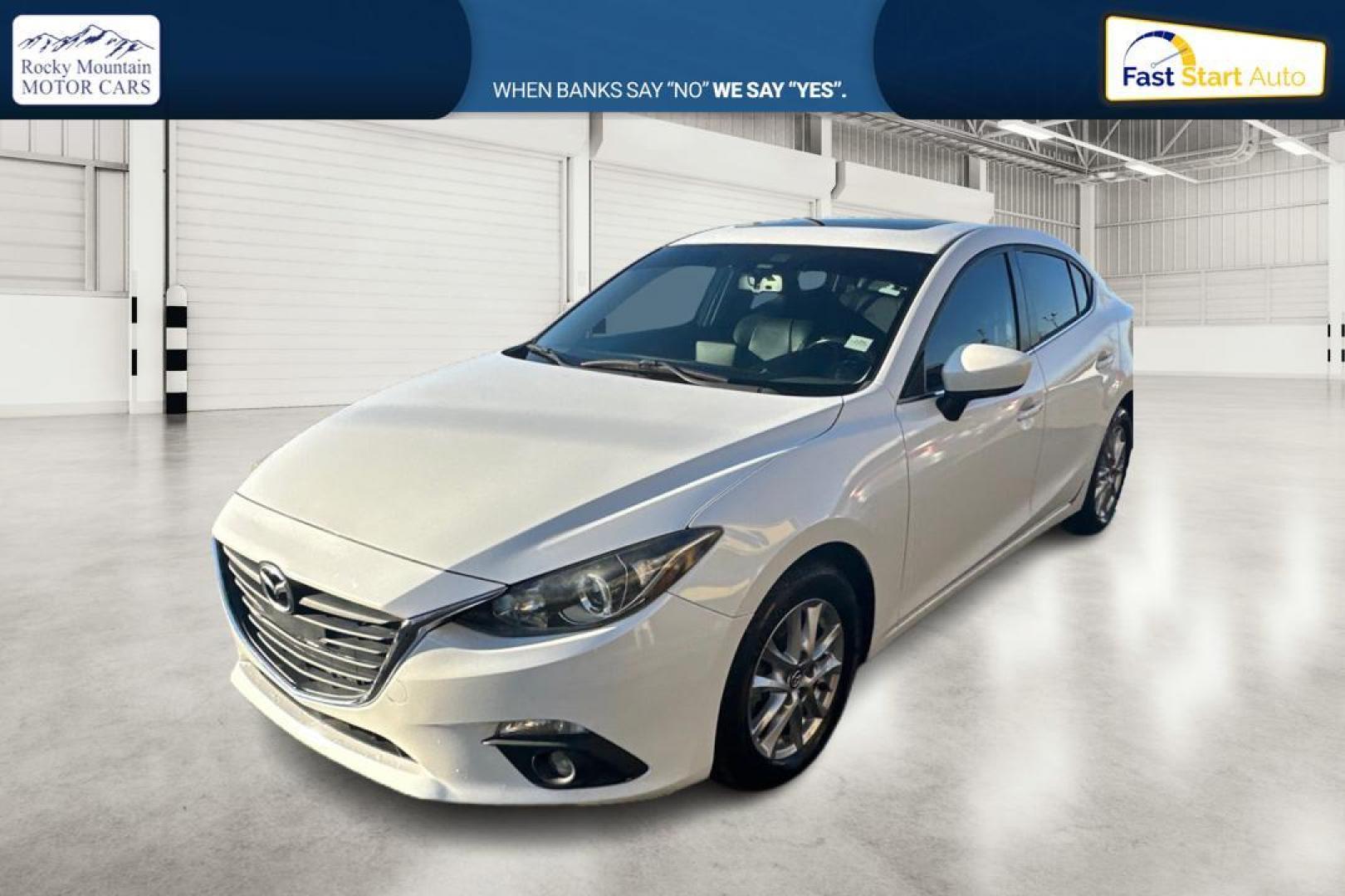2016 White Mazda MAZDA3 i SE AT 4-Door (JM1BM1X79G1) with an 2.0L L4 DOHC 16V engine, 6A transmission, located at 7755 State Street, Midvale, UT, 84047, (801) 753-9063, 40.610329, -111.892159 - Photo#6