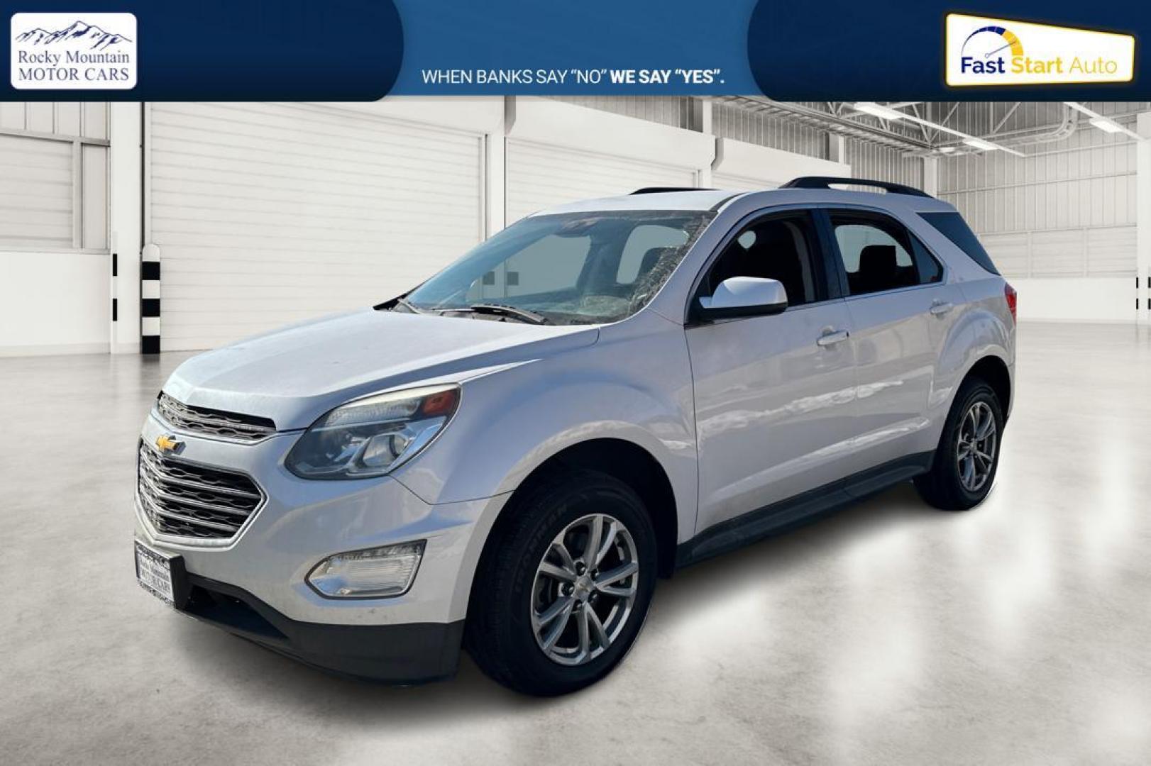 2017 White Chevrolet Equinox LT 2WD (2GNALCEK5H1) with an 2.4L L4 DOHC 16V FFV engine, 6A transmission, located at 7755 State Street, Midvale, UT, 84047, (801) 753-9063, 40.610329, -111.892159 - Photo#8