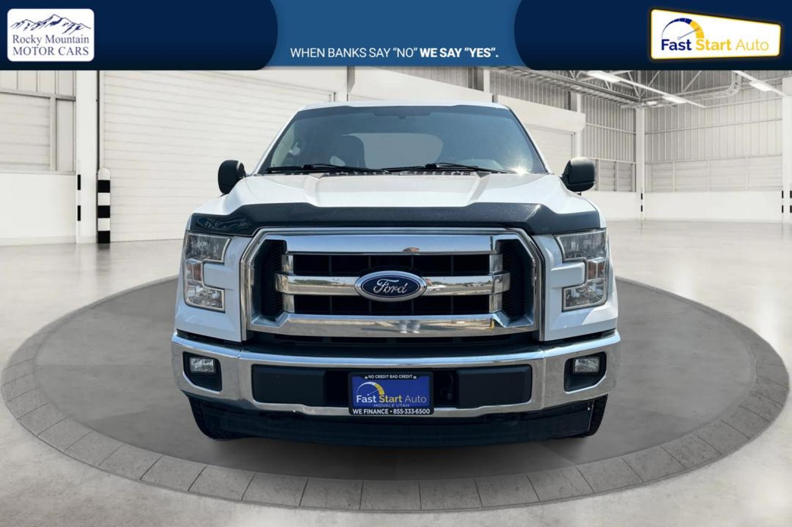 2017 White Ford F-150 Lariat SuperCab 8-ft. 4WD (1FTFX1EFXHF) with an 5.0L V8 engine, 6A transmission, located at 767 S State Road, Pleasant Grove, UT, 84062, (801) 785-1058, 40.354839, -111.736687 - Photo#7
