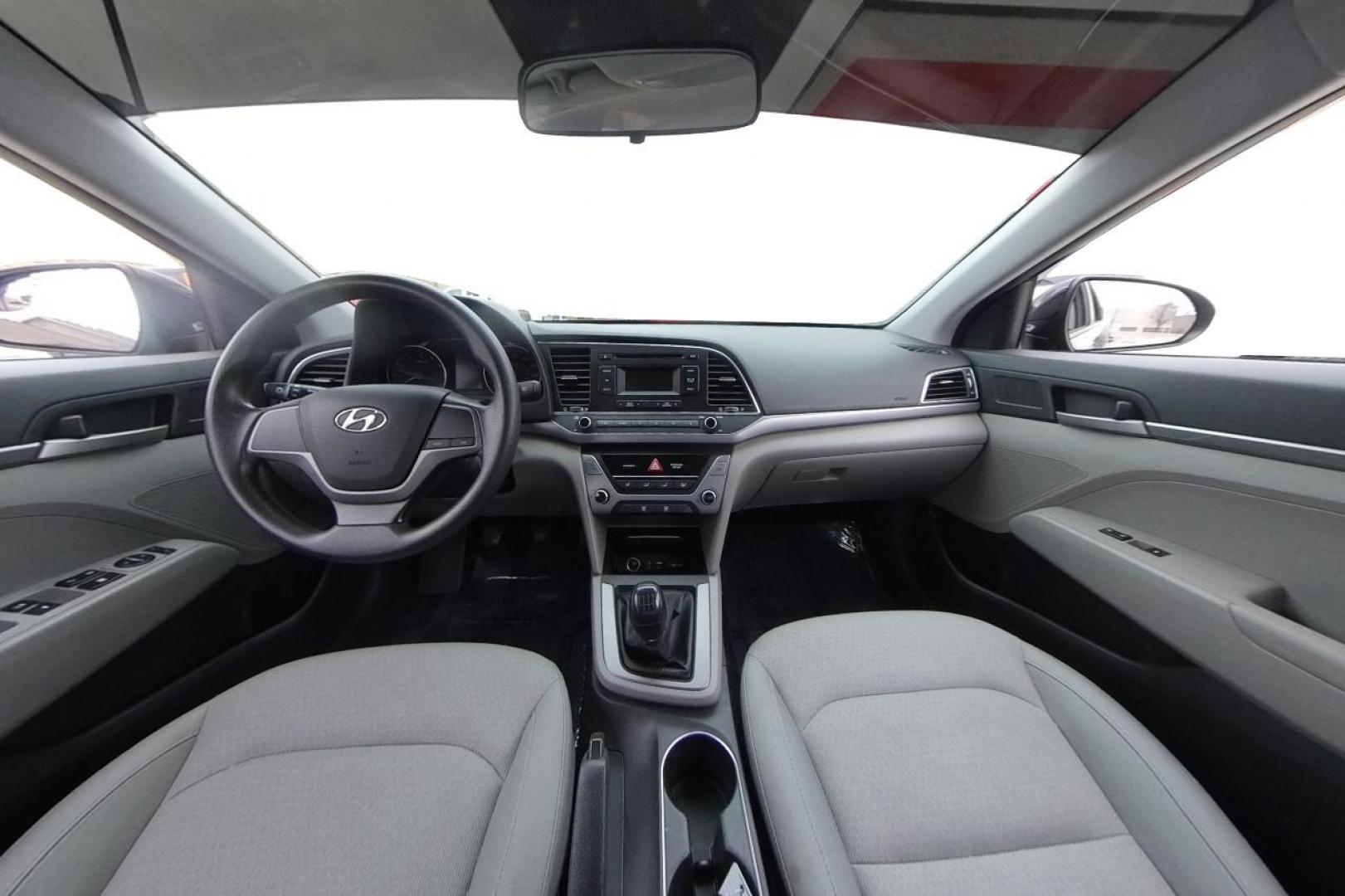 2017 Black Hyundai Elantra SE 6AT (KMHD74LF5HU) with an 1.8L L4 DOHC 16V engine, 6A transmission, located at 7755 State Street, Midvale, UT, 84047, (801) 753-9063, 40.610329, -111.892159 - Photo#14
