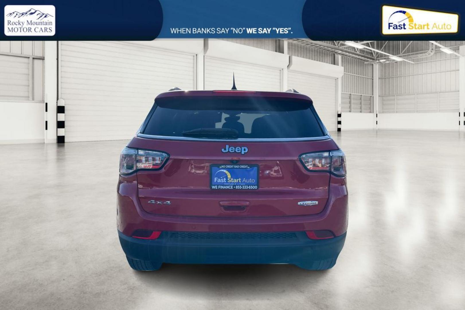 2017 Red Jeep Compass Sport 4WD (3C4NJDBB7HT) with an 2.4L L4 DOHC 16V engine, Automatic, 9-Spd transmission, located at 7755 State Street, Midvale, UT, 84047, (801) 753-9063, 40.610329, -111.892159 - Photo#4