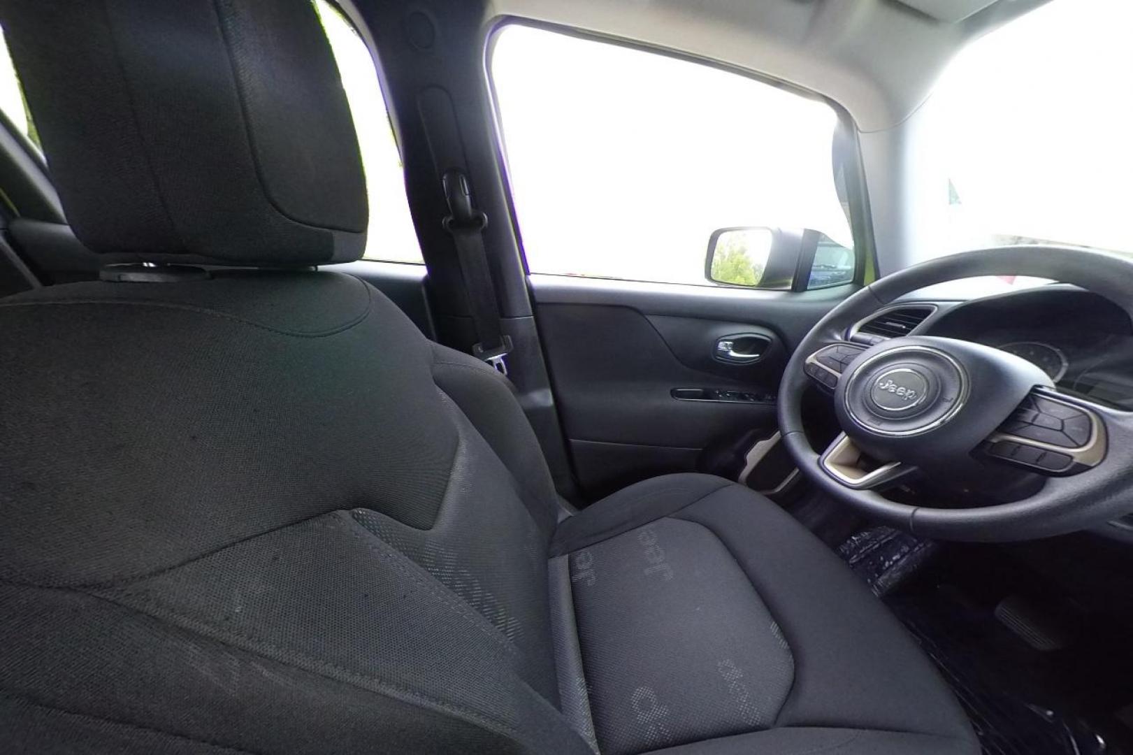 2017 Green Jeep Renegade Sport FWD (ZACCJAAB3HP) with an 2.4L L4 DOHC 16V engine, 6M transmission, located at 7755 State Street, Midvale, UT, 84047, (801) 753-9063, 40.610329, -111.892159 - Photo#17