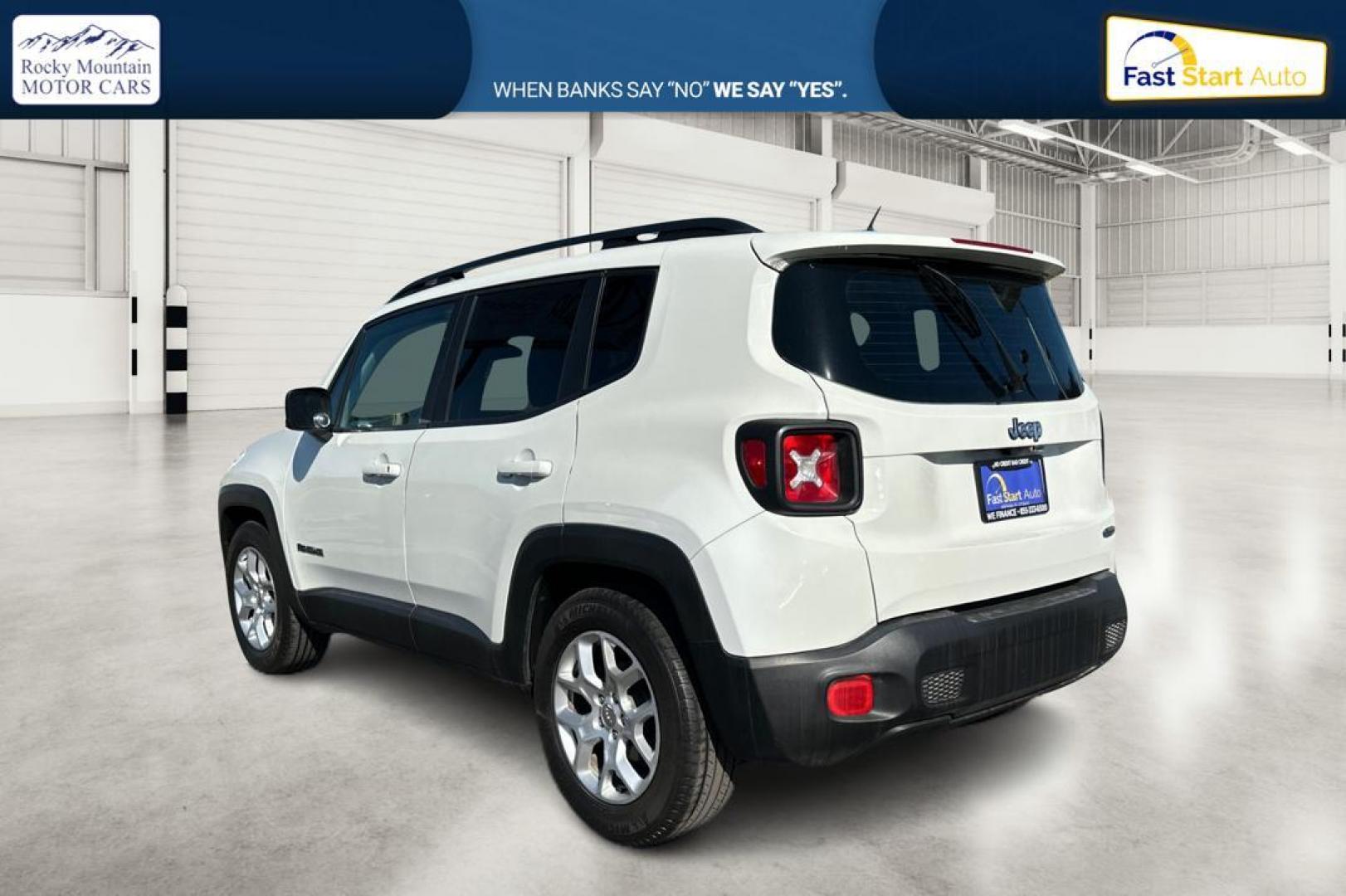2017 White Jeep Renegade Latitude FWD (ZACCJABBXHP) with an 2.4L L4 DOHC 16V engine, 6M transmission, located at 7755 State Street, Midvale, UT, 84047, (801) 753-9063, 40.610329, -111.892159 - Photo#5