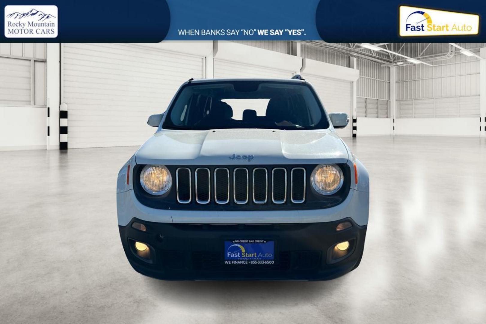 2017 White Jeep Renegade Latitude FWD (ZACCJABBXHP) with an 2.4L L4 DOHC 16V engine, 6M transmission, located at 7755 State Street, Midvale, UT, 84047, (801) 753-9063, 40.610329, -111.892159 - Photo#9