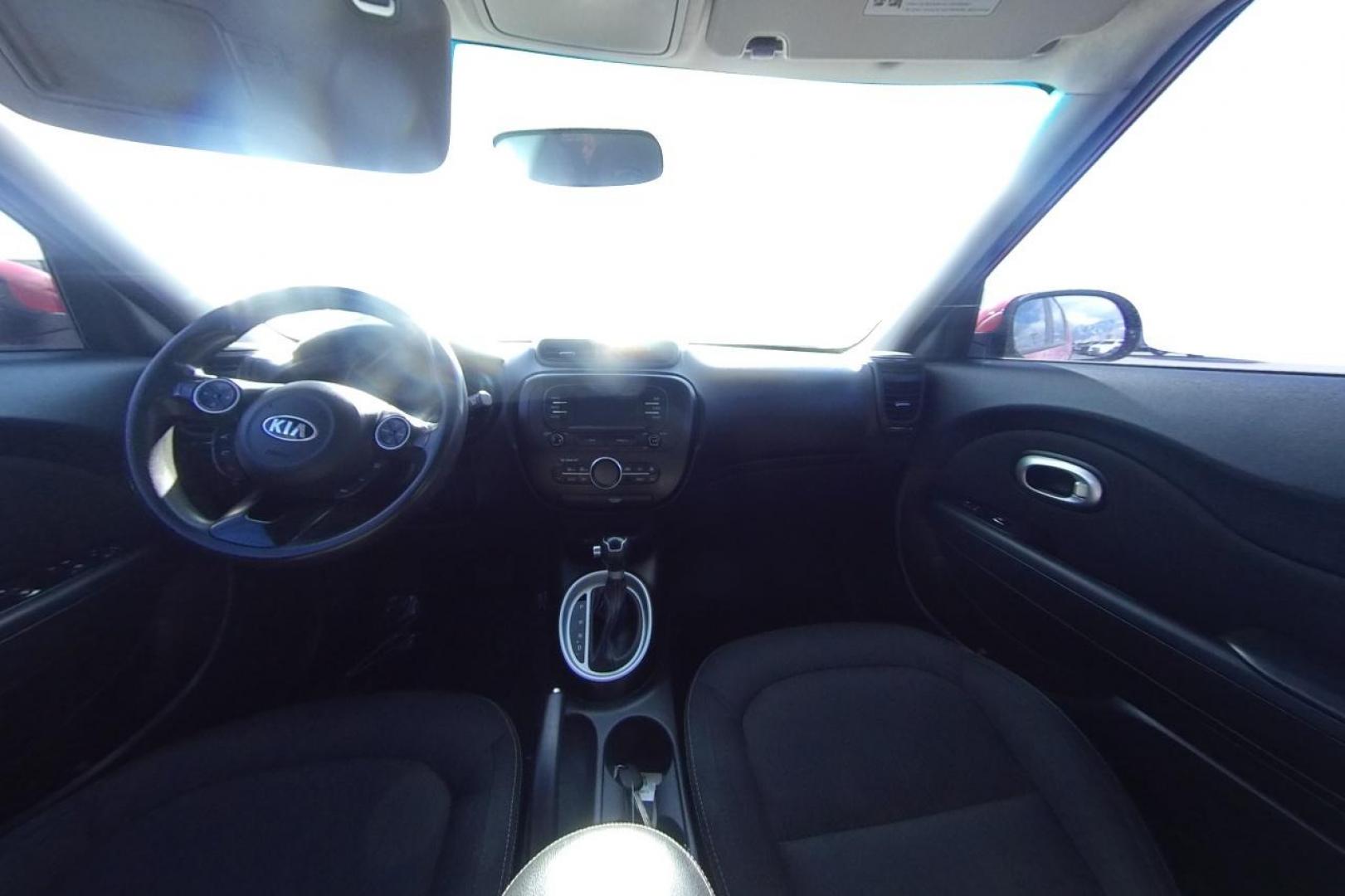 2017 Red Kia Soul + (KNDJP3A51H7) with an 2.0L L4 DOHC 16V engine, 6A transmission, located at 7755 State Street, Midvale, UT, 84047, (801) 753-9063, 40.610329, -111.892159 - Photo#16