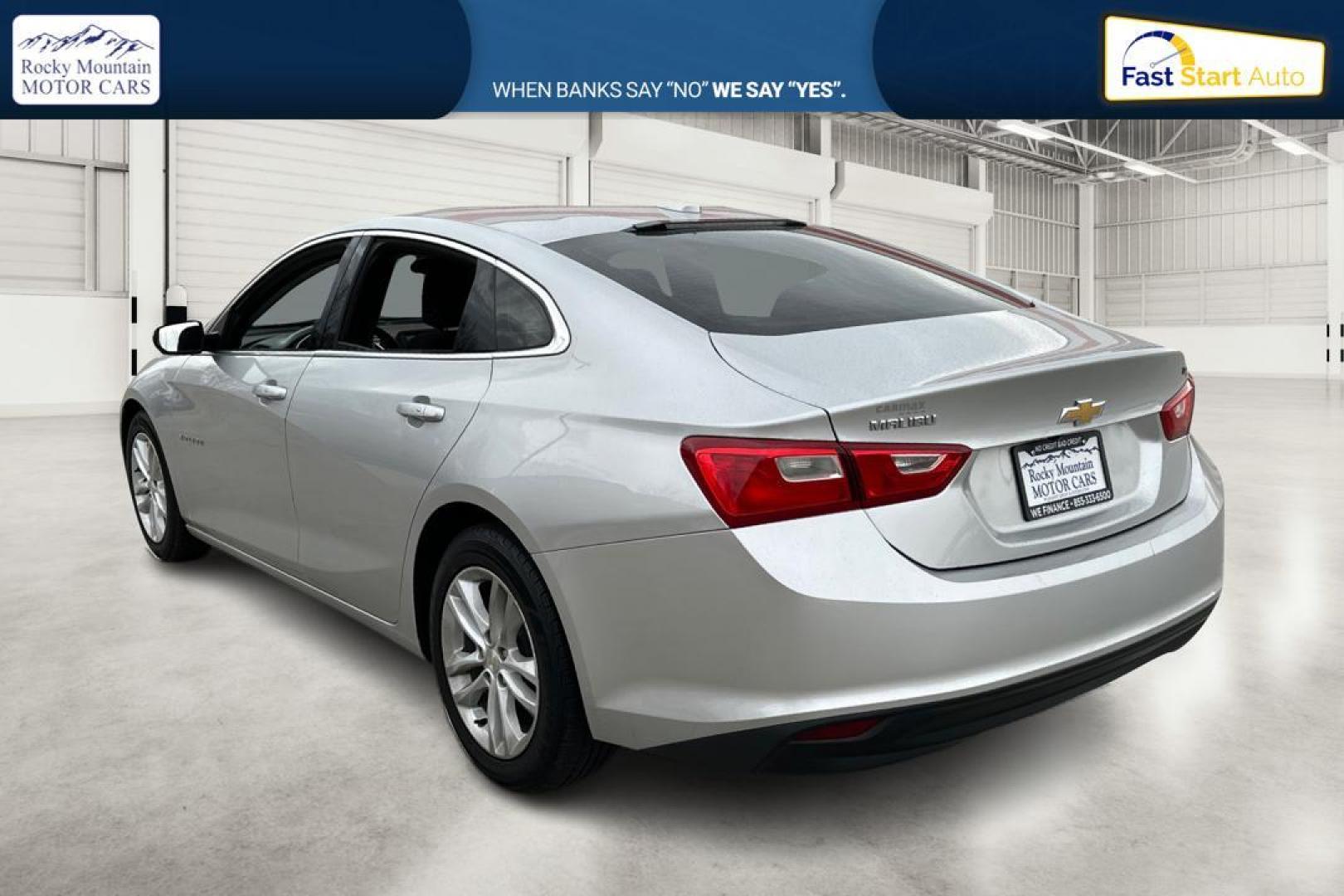 2018 Silver Chevrolet Malibu LT (1G1ZD5ST9JF) with an 1.5L L4 DOHC 16V engine, 6A transmission, located at 7755 State Street, Midvale, UT, 84047, (801) 753-9063, 40.610329, -111.892159 - Photo#5