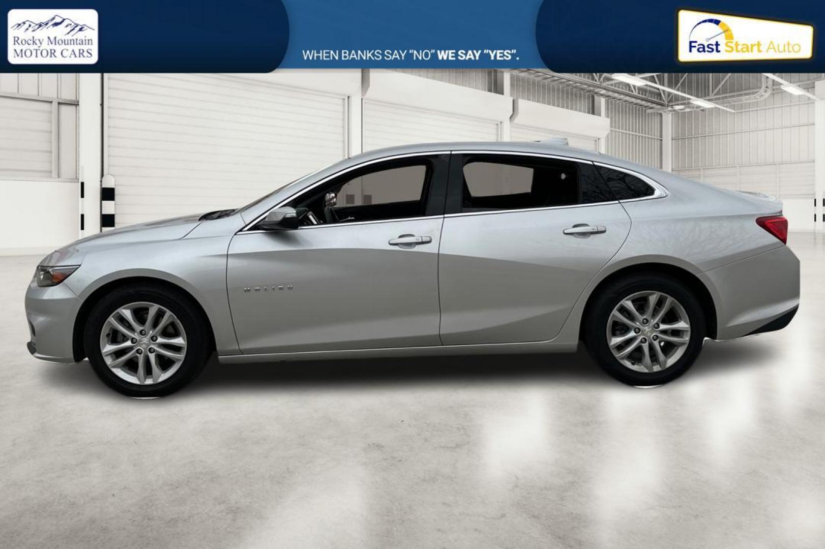 2018 Silver Chevrolet Malibu LT (1G1ZD5ST9JF) with an 1.5L L4 DOHC 16V engine, 6A transmission, located at 7755 State Street, Midvale, UT, 84047, (801) 753-9063, 40.610329, -111.892159 - Photo#6