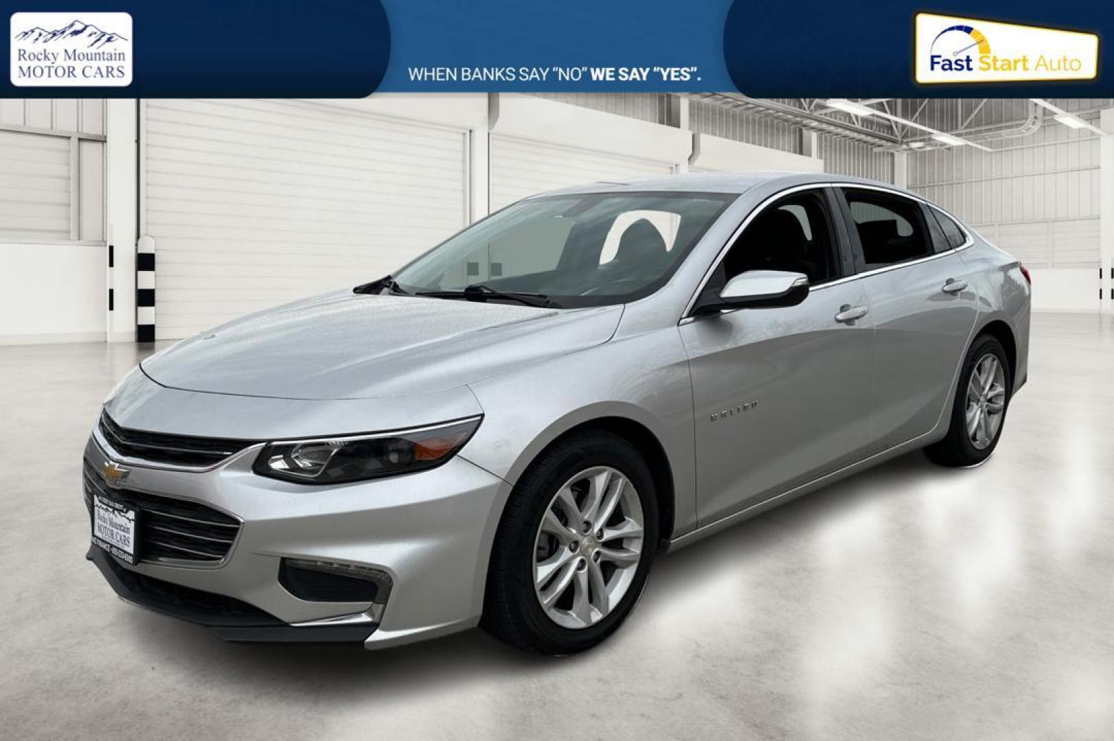2018 Silver Chevrolet Malibu LT (1G1ZD5ST9JF) with an 1.5L L4 DOHC 16V engine, 6A transmission, located at 7755 State Street, Midvale, UT, 84047, (801) 753-9063, 40.610329, -111.892159 - Photo#8