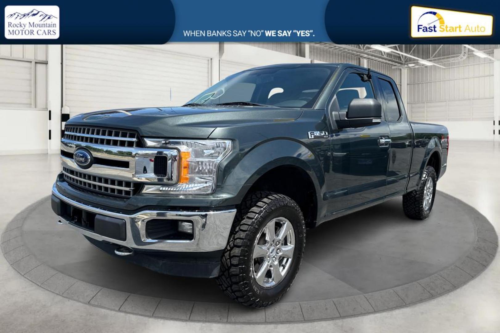 2018 Gray Ford F-150 Lariat SuperCab 6.5-ft. 4WD (1FTFX1EG8JK) with an 3.5L V6 DOHC 24V engine, 6A transmission, located at 767 S State Road, Pleasant Grove, UT, 84062, (801) 785-1058, 40.354839, -111.736687 - Photo#6