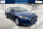 2018 Blue Hyundai Elantra SE 6AT (5NPD74LF1JH) with an 1.8L L4 DOHC 16V engine, 6A transmission, located at 7755 State Street, Midvale, UT, 84047, (801) 753-9063, 40.610329, -111.892159 - Photo#0