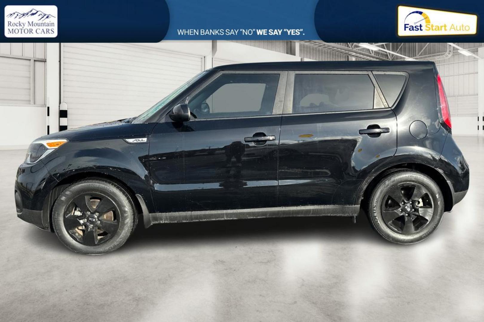 2018 Black Kia Soul Base 6M (KNDJN2A20J7) with an 1.6L L4 DOHC 16V engine, 6M transmission, located at 767 S State Road, Pleasant Grove, UT, 84062, (801) 785-1058, 40.354839, -111.736687 - Photo#6