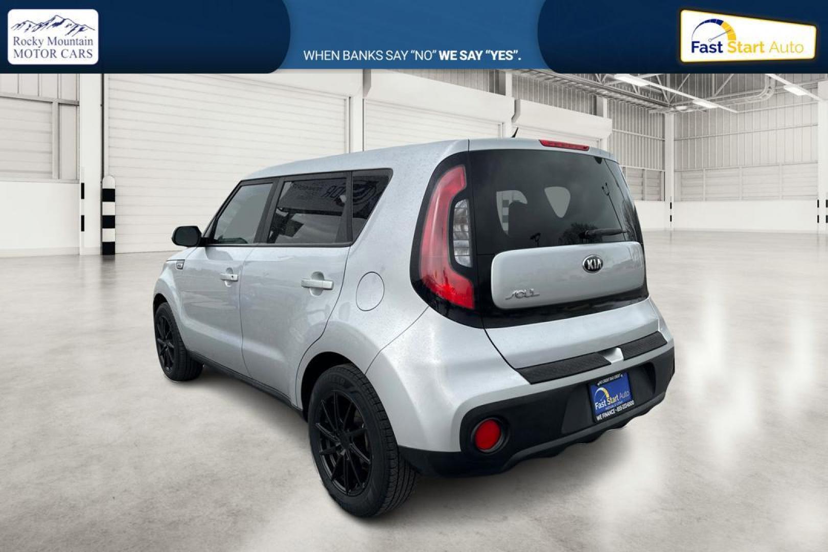 2018 Silver Kia Soul Base 6M (KNDJN2A24J7) with an 1.6L L4 DOHC 16V engine, 6M transmission, located at 7755 State Street, Midvale, UT, 84047, (801) 753-9063, 40.610329, -111.892159 - Photo#5