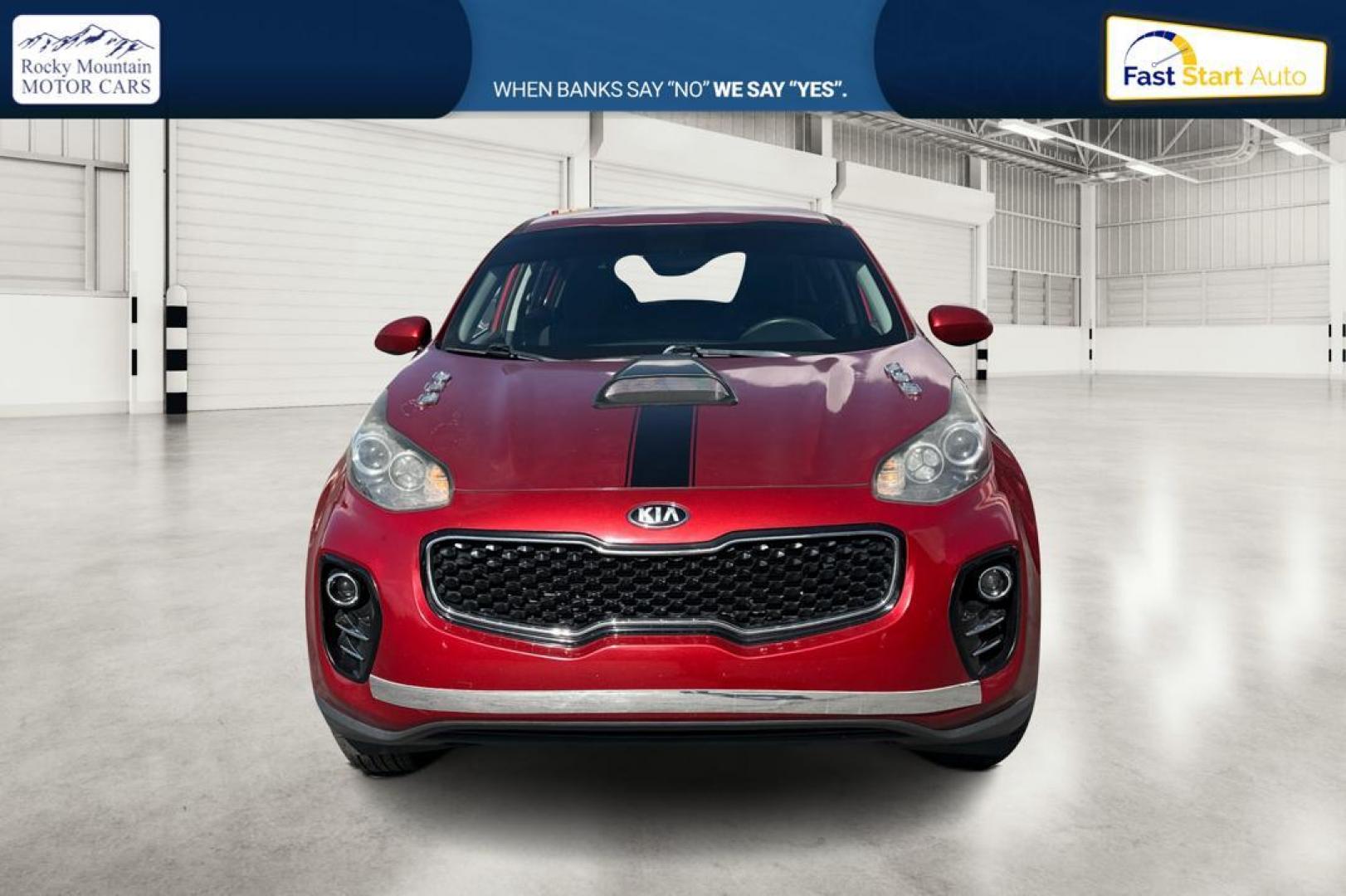 2018 Red Kia Sportage LX AWD (KNDPMCACXJ7) with an 2.4L V6 DOHC 24V engine, 6A transmission, located at 767 S State Road, Pleasant Grove, UT, 84062, (801) 785-1058, 40.354839, -111.736687 - Photo#7