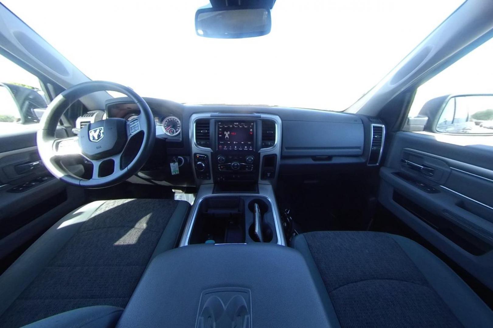 2018 Black RAM 1500 SLT Crew Cab SWB 4WD (1C6RR7LT4JS) with an 5.7L V8 OHV 16V engine, 8A transmission, located at 7755 State Street, Midvale, UT, 84047, (801) 753-9063, 40.610329, -111.892159 - Photo#16