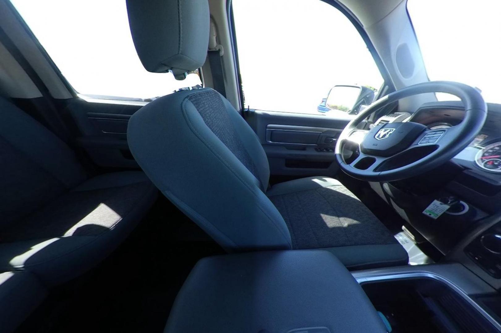 2018 Black RAM 1500 SLT Crew Cab SWB 4WD (1C6RR7LT4JS) with an 5.7L V8 OHV 16V engine, 8A transmission, located at 7755 State Street, Midvale, UT, 84047, (801) 753-9063, 40.610329, -111.892159 - Photo#19