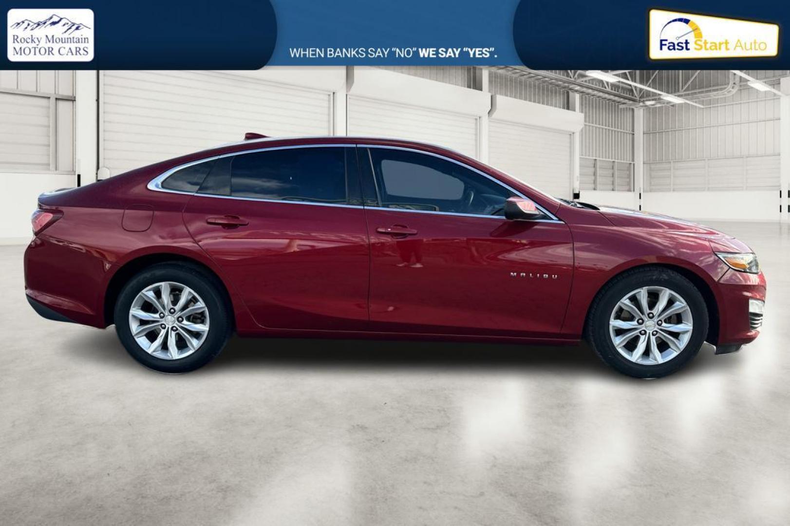 2019 Red Chevrolet Malibu LT (1G1ZD5ST9KF) with an 1.5L L4 DOHC 16V engine, 6A transmission, located at 7755 State Street, Midvale, UT, 84047, (801) 753-9063, 40.610329, -111.892159 - Photo#1