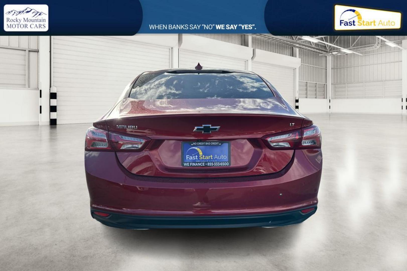 2019 Red Chevrolet Malibu LT (1G1ZD5ST9KF) with an 1.5L L4 DOHC 16V engine, 6A transmission, located at 7755 State Street, Midvale, UT, 84047, (801) 753-9063, 40.610329, -111.892159 - Photo#4