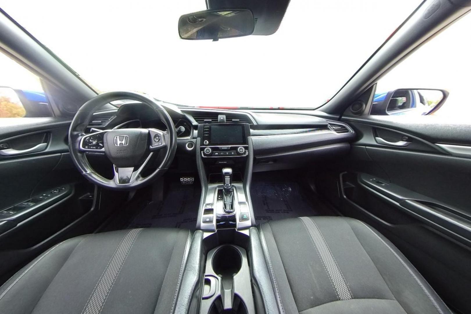 2019 Blue Honda Civic EX Honda Sensing Sedan CVT (2HGFC2F89KH) with an 2.0L L4 DOHC 16V engine, CVT transmission, located at 767 S State Road, Pleasant Grove, UT, 84062, (801) 785-1058, 40.354839, -111.736687 - Photo#11