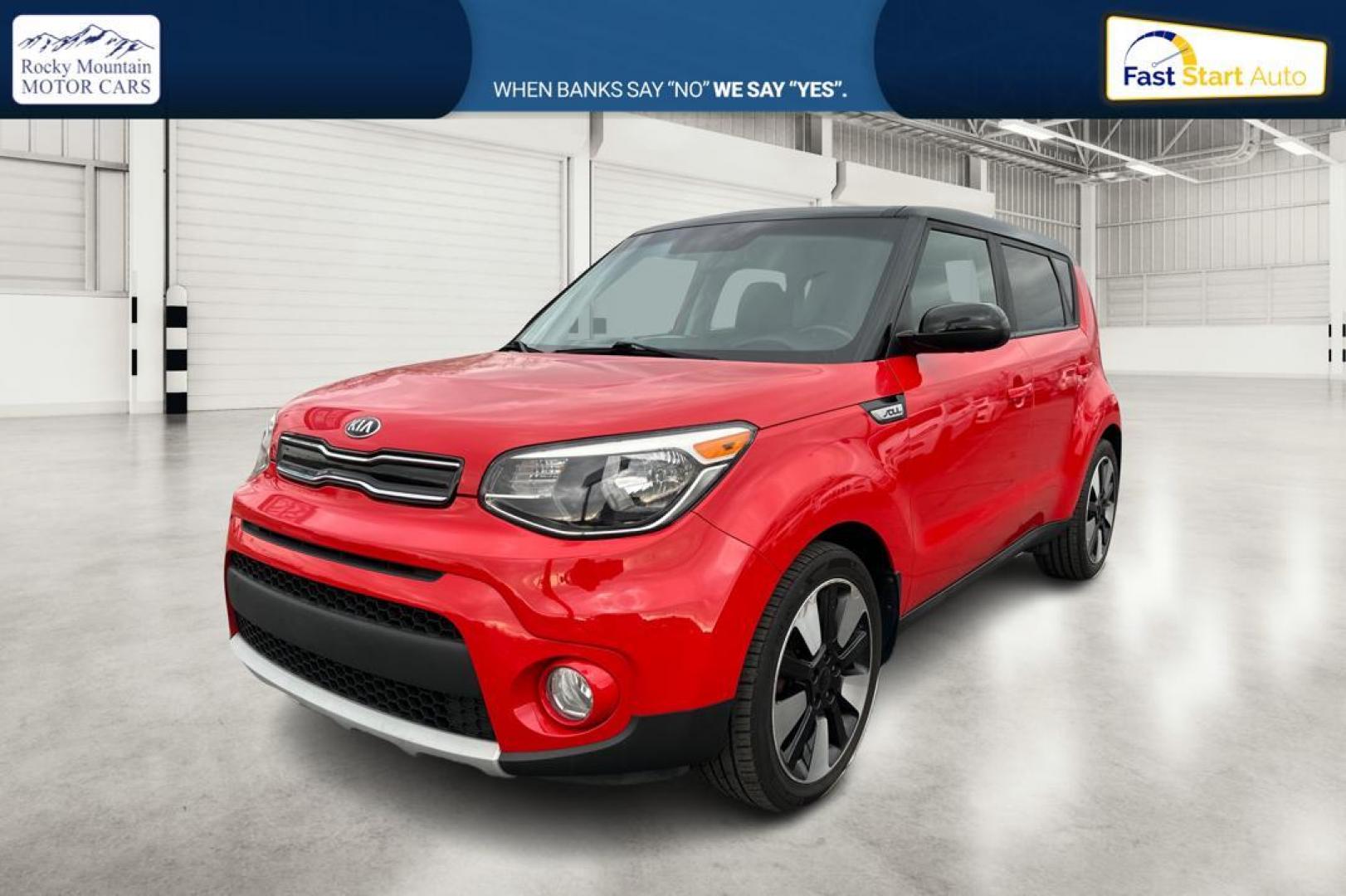 2019 Red Kia Soul + (KNDJP3A59K7) with an 2.0L L4 DOHC 16V engine, 6A transmission, located at 767 S State Road, Pleasant Grove, UT, 84062, (801) 785-1058, 40.354839, -111.736687 - Photo#8