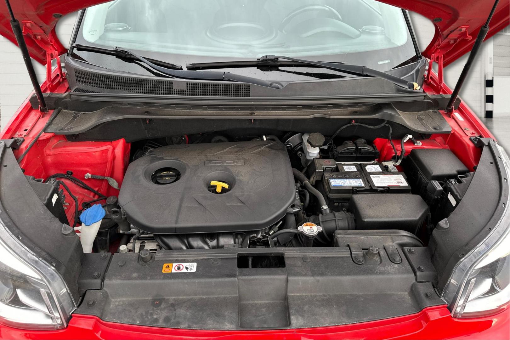 2019 Red Kia Soul + (KNDJP3A59K7) with an 2.0L L4 DOHC 16V engine, 6A transmission, located at 767 S State Road, Pleasant Grove, UT, 84062, (801) 785-1058, 40.354839, -111.736687 - Photo#10