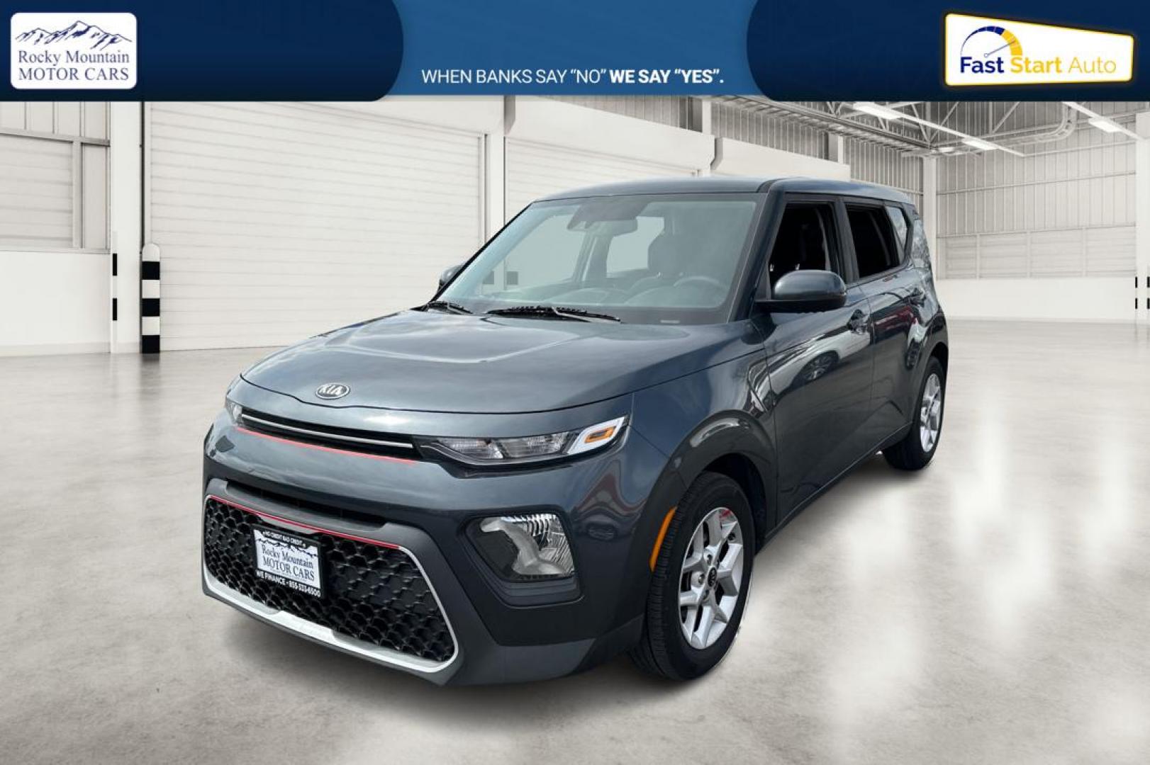 2020 Black Kia Soul S (KNDJ23AU5L7) with an 2.0L L4 DOHC 16V engine, CVT transmission, located at 767 S State Road, Pleasant Grove, UT, 84062, (801) 785-1058, 40.354839, -111.736687 - Photo#8