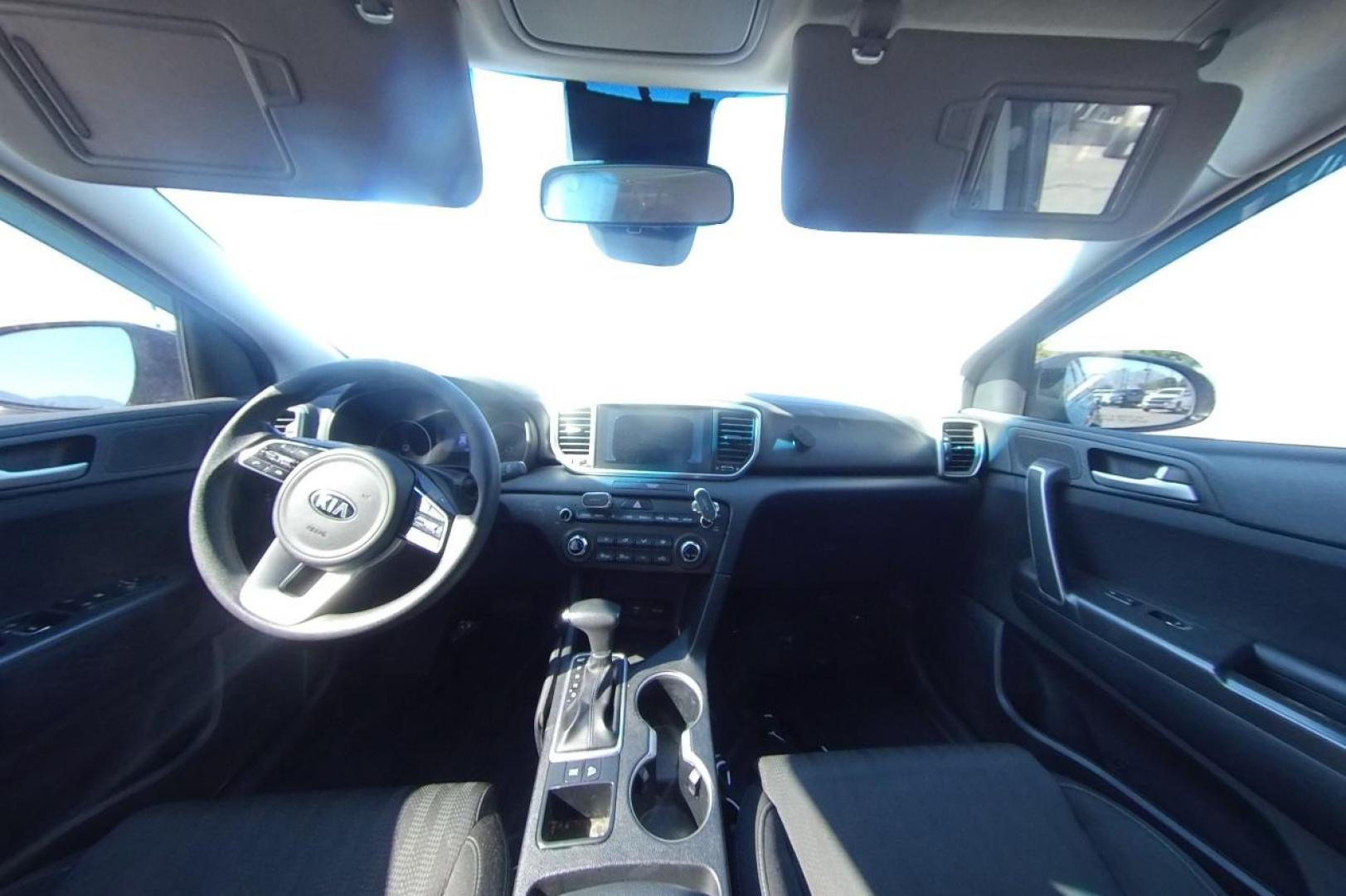 2020 Black Kia Sportage LX FWD (KNDPM3AC5L7) with an 2.4L V6 DOHC 24V engine, 6A transmission, located at 7755 State Street, Midvale, UT, 84047, (801) 753-9063, 40.610329, -111.892159 - Photo#13