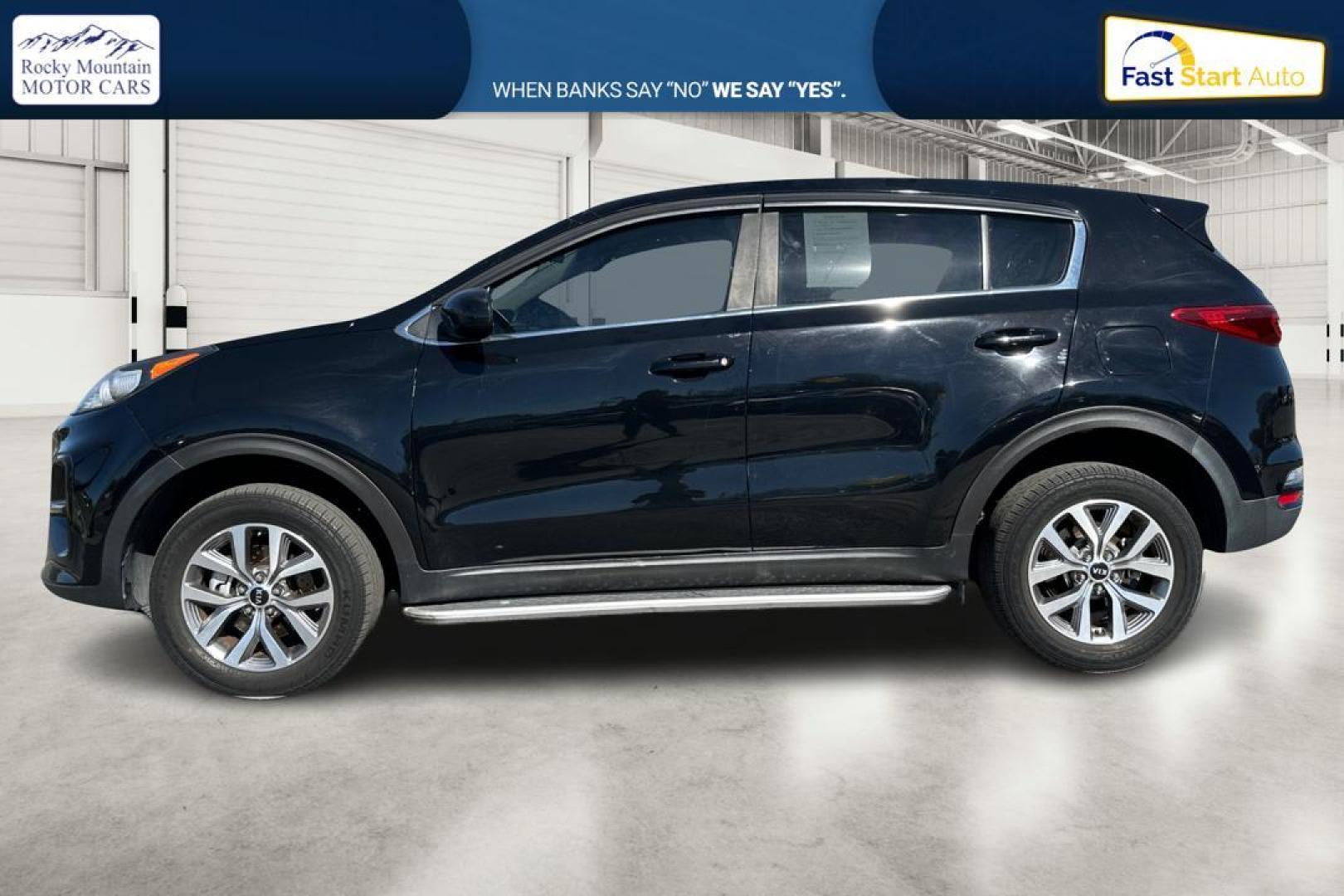 2020 Black Kia Sportage LX FWD (KNDPM3AC5L7) with an 2.4L V6 DOHC 24V engine, 6A transmission, located at 7755 State Street, Midvale, UT, 84047, (801) 753-9063, 40.610329, -111.892159 - Photo#5